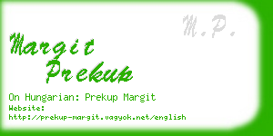 margit prekup business card